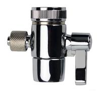 HEIBTENY Above Counter Water Filter Diverter Valve, Brass Sink Faucet Splitter, M22 Female Thread for 1/4 Inch RO Tubing, for Standard Kitchen or Bathroom Faucets Replacement Part