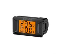 HEIBTENY AC Digital Voltage Ammeter Panel Meter 40-400V 100A Power Tester Voltmeter With Manual Error Adjustment For Industrial PCB Assembly Equipment Monitoring