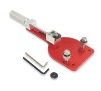 HEIBTENY Aluminum Racing Wheel Adapter for Thrustmaster T300, T500, TS-PC, TX, Simulator Mount Bracket, Stable Gaming Steering Wheel Base, Black(Red)