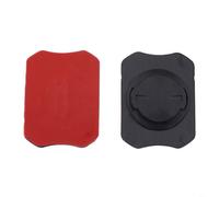 HEIBTENY Bike Phone Mount Sticky Bracket For Garmin For Bryton Cycling Computer Lightweight ABS Secure Holder For Rough Terrain Red 513X391cm