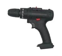 HEIBTENY Brushed Lithium Electric Drill with for IMPACT Function, 10mm Chuck, Dual-Speed, Lightweight Cordless Driver for Worx WA3551 WA3553 WA3641 Batteries, Black