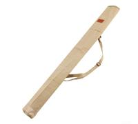 HEIBTENY Canvas Fishing Rod Bag, Yellow, 1.4m