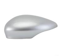 HEIBTENY Car Rear View Mirror Housing Mirror Caps for Ford Fiesta MK7 2008-2017, Left Door Silver Give Your Car a Sense of Fashion (Left)