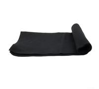 HEIBTENY Carbon Fiber Welding Blanket 50x50cm Heat Resistant Torch Shield Slag Fire Felt for Metalworking Plumbing Insulation Black Protective MATs