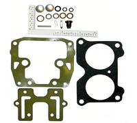 HEIBTENY Carburetor Kit For Johnson Outboard 85-235 for HP No Float Design Replaces 0398526 043488 600-30-01 High Performance Metal Parts For Marine Engine Repair And