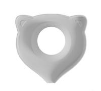 HEIBTENY Cat Ear Faucet For Splash Guard Food-Grade Silicone Sink Mat For Kitchen & Bathroom Waterproof Cover Prevents Water Splashing On Countertops Easy Clean(Light gray)
