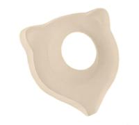 HEIBTENY Cat Ear Faucet For Splash Guard Food-Grade Silicone Sink Mat For Kitchen & Bathroom Waterproof Cover Prevents Water Splashing On Countertops Easy Clean(White)