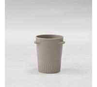 HEIBTENY Coffee Dosing Cup 51mm 53mm 58mm Magnetic Sniffing Mug,for Espresso Machine Soymilk Premium ABS Powder Feeder Easy Clean Black Grey Green Yellow(Grey 58MM)