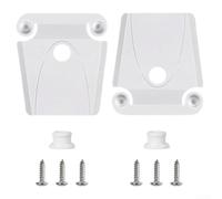 HEIBTENY Cooler Replacement Latch Kit Compatible with For Igloo 50-165 Qt Models, Heavy Duty Plastic Locking Mechanism with Stainless Steel Screws for Secure Outdoor Ice Chest(2PCS)