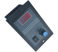 HEIBTENY DC Motor Speed Controller 10V-50V 40A For Regulator with Digital Display, Forward Reverse Switch, Adjustable 0-100% Speed Driver Module for Industrial Machinery(D2201-10A)