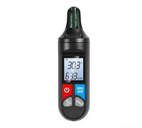 HEIBTENY Digital Thermometer Hygrometer, LCD Display Humidity Meter with Max/Min Record, Hold Function, Auto Shut-Off, -10°C to 60°C, ±1°C Accuracy, Portable for