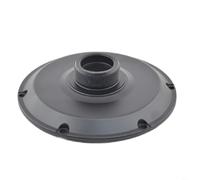 HEIBTENY Disc Brake Cover For 14 Inch Electric Scooter Hub AL6061 Motor End Cap With 6002 6003 Bearing 6-Hole For Rotor 44Mm Spacing Compatible With British Flywheel(C)