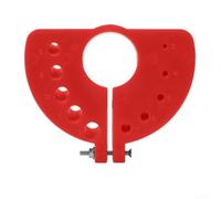 HEIBTENY Drill Bit Sharpening Tool Angle Grinder Modified Drill Grinder Compatible With Multiple Types Of Bits(Red)