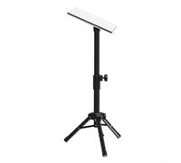 HEIBTENY Duty Adjustable Tripod Stand for Starlink Gen 3/, for SATELLITE Dish Mount with Slide-in Pipe Adapter, Portable Height 2-4 Feet for Outdoor Use, Black/