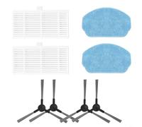 HEIBTENY Filter Side Brush Mop Pad Kits, for MAMNV BR150 BR151 for ONSON for GTTVO MANVINS, for G20 Robot Vacuum Cleaner Parts Replacements Accessories Cleaning Tools(A)