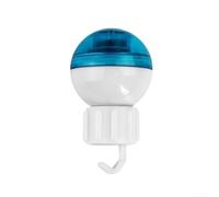 HEIBTENY Fishing Bite Alarm with High Sensitivity Smart Chip, Automatic for Night Vigilant Rod Tip Alarm with Bright Hexagonal LED, Stable Hook Design for Carp Coarse Sea Fishing, Blue(A)