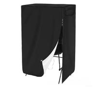 HEIBTENY Foldable Basketball For Arcade Game Cover, Waterproof And Dustproof For Arcade Basketball Game Cover For Home Foldable Dual Shot Electronic Basketball Protective Case (Black 210D)