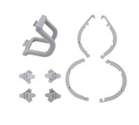 HEIBTENY For DJI NEO 2 Protective Kit with Impact-Resistant PC Bumper, Scratch Shield Covers and Folding Height-Enhancing Tripod for Stable Takeoff and Landing in Black(gray)