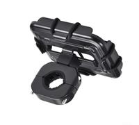 HEIBTENY For Jbl Go 5 Go 4 Go 3 Speaker Mount, Bike Motorcycle Handlebar Holder Bracket, Abs Portable Audio Stand For 70mm To 200mm Pipes, Black