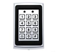 HEIBTENY for rfid for access Control System, for 125kHz Smart Card Reader with Illuminated Keypad, Stainless Steel Vandal Resistant Housing, Status Indicator for Building Entry, 12x7x2.7cm