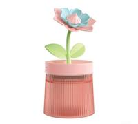 HEIBTENY Gardenia Sunflower Ambient Light Table Spray Humidifier Atomiser Suitable for Bedroom, Living Room, Office, Plantation Room (for PINK 1)