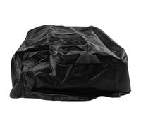 HEIBTENY Gas Pizza Oven Cover, 420D Oxford Waterproof UV Resistant, Windproof Straps Drawstring Handle, for Cozze 90347, 17 Inch Outdoor Grill Protection Black(58×58×28cm)
