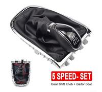 HEIBTENY Gear Shift Knob with Dust Boot Cover for Manual Transmission Vehicles, Designed for Vauxhall and for Opel Astra Models to Improve Driving Precision