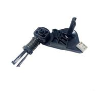 HEIBTENY Gear Shift Linkage Lever 6Q0711203B 6R0711202 Black Plastic Bracket Spring Assembly Compatible with for SKODA for FABIA 2011-2016 for ROOMSTER 2011-2015 Seat for IBIZA 2006-2016 for