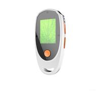 HEIBTENY Handheld Digital Microscope 500X Magnification with 2.0 Inch IPS Screen, Portable Pocket Microscope with 8 LED Lights, USB-C Rechargeable for Kids Science Exploration(White)