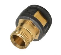 HEIBTENY High Pressure Water Connector For Kärcher HD5/11 HD6/15 Car Wash Machines Copper ABS Adapter Coupler For Quick Leak-Free Installation Replacement Part(A)