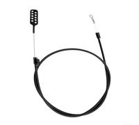 HEIBTENY Hood Release Cable for 1978-1982 For C3 For Corvette, Black Rubber and Iron Pull Cord Latch Replacement Part, Direct Fit For Easy Install Automotive Accessory