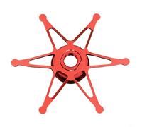 HEIBTENY Ice Fishing Rod 50/60/70cm 2 Sections Solid Shrimp Pole High Sensitivity Fiberglass Winter Short Portable Plug-in Design Spiral Wheel Seat for Ice Fishing(Red)