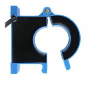 HEIBTENY KCT38 Split-Core Current Transformer 100A-1000A to 5A AC Sensor with Screw-Lock for Household Meters EV Charging Stations and Power Grid Blue(150A/5A)