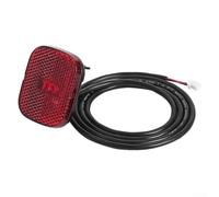 HEIBTENY LED Flashing Tail Light For Ninebot F2 F2 Plus F2 Pro Electric Scooters, Waterproof Dustproof Rear Safety Lamp Improves Night Riding Visibility, for FENDER Alarm Light Accessory