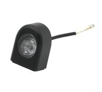 HEIBTENY LED Headlight Front Lamp For Xiaomi For 1S Pro Electric Scooter High Brightness Replacement Light With 10M Range For ABS Housing For Easy Install Black