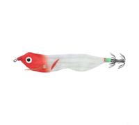 HEIBTENY LED Squid Jig Lures 8Cm 20G Luminous Eging Octopus Hooks With Flashing Light Double Umbrella Hook 3D Eyes Artificial Bait For Night Fishing Saltwater Freshwater()