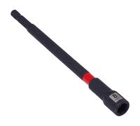 HEIBTENY Long Nut Driver Set, 6 Inch Alloy Steel Hex Socket Adapter, For Impact Drill, 8-14mm, 5-Pack with Oxford Storage Bag(8mm)