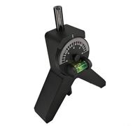 HEIBTENY Magnetic Centering Head Pipe Center Finder Y-Shape Adjustable Pipefitter Tool, With Bubble Level, For Accurate Plumbing Alignment And Installation On Metal(15°)