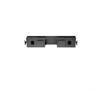 HEIBTENY Metal Wall Mount Bracket, For Bose Lifestyle 650 Center Speaker, Black Steel Hanger with for COVERT Wire Management, For Home Theater, Easy Install Hardware Included, 15.5x4x3cm