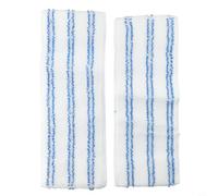 HEIBTENY Microfibre Mop Cloth for Polti for Vaporetto Kit Vaporflexi Brush Eco Pro 3.0 Replacement Parts Pack of 2