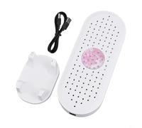 HEIBTENY Mini Portable Electric USB Charging Moisture Absorbent Air Dryer Dehumidifier for Closet Cabinet Bookshelf Shoe Rack Office Home Travel Reusable (1 pcs)