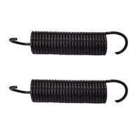 HEIBTENY Mower Deck Spring Kit with 2 Brake Arm Springs 131335 and 2 Idler Return Springs 133503 for 42-Inch Deck Lawn Tractor Replacement Parts