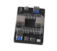 HEIBTENY Multifunctional Cable Tester, For 3.0 3.1 3.2 B, For RJ45 Lines Portable Battery Powered Detector Module, For Printer Hard Drive Audio Diagnostics