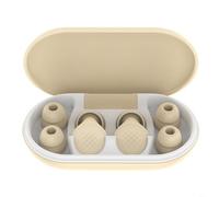 HEIBTENY Noise Cancelling Earplugs 45DB Soft Silicone Sleep Earplugs, With 5-Layer Soundproofing Ergonomic Reusable Hearing Protection, For Swimming Library Focus(Neutral)