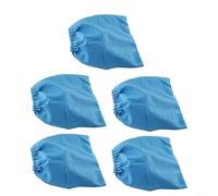 HEIBTENY Non-Woven Cloth Filter Bag For Einhell BT-VC 1250 S Vacuum Cleaner, Washable Wet Dry Vacuum Bags, Reusable Vacuum Dust Filters Replacement(5 PCS)