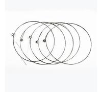 HEIBTENY Pack of 10 Steel Guitar Strings, Electric 1st Single Guitar Strings, Acoustic Guitar, Steel Strings for Western Guitar, for Classical, Concert Acoustic Guitar