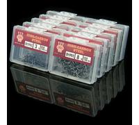 HEIBTENY Pack of 100 Octopus Circle Hook Baitholder Fishing Hooks Barbed Hooks Fishing Single Hooks Circle Hooks Catfish Hooks Circle Hooks for Soft Baits Carbon Steel (8#)