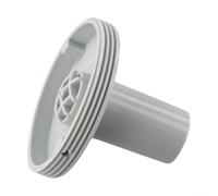 HEIBTENY Pool Grid Filter Connector for 1-1/4" Pool Filters - PVC Pool Cleaning Accessory, 9 x 9 x 8 cm, Gray, Single Piece, Weather-Resistant & For -Resistant