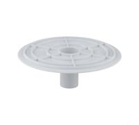 HEIBTENY Pool Skimmer Vacuum Plate Compatible with for SWIMLINE for HYDROTOOLS 8929, Fits 8939 8940 Series Above Ground Skimmers, Metal Adapter for 1.25-1.5 Inch Hoses, 6.875 Inch Diameter