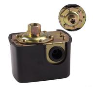 HEIBTENY Pump Control Pressure Switch Well Pressure Control and Air Pump Pressure Switch, Adjustable Pressure Adjustment 20 40 40 60 PSI for Domestic Waterworks, Pump Well Pump 100 x 100 x 80 mm Black